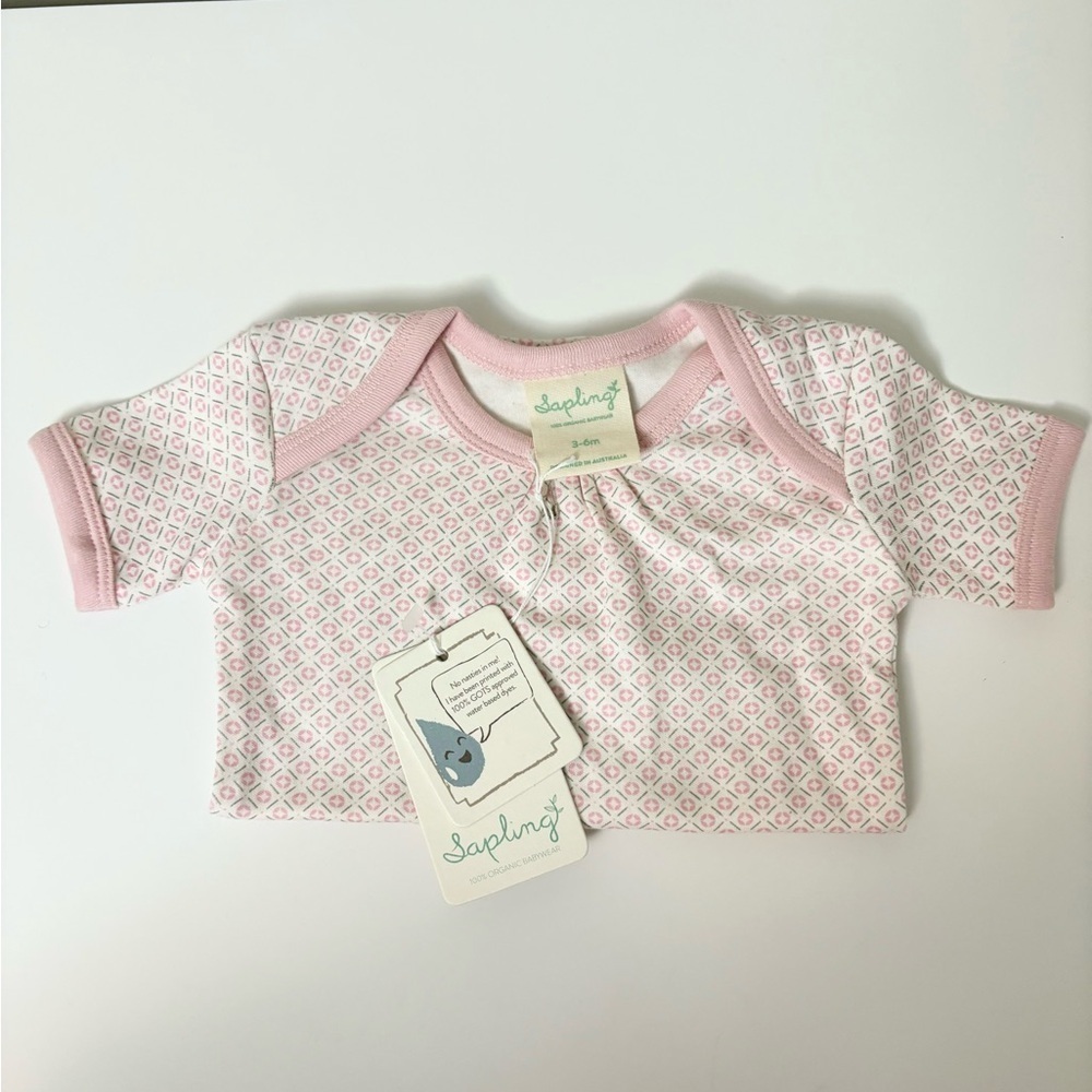 Sapling dusty pink tank top size 3-6 mo new